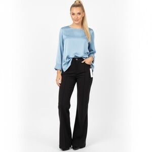 Soft Surroundings Black Wide Leg Slacks - Size 12